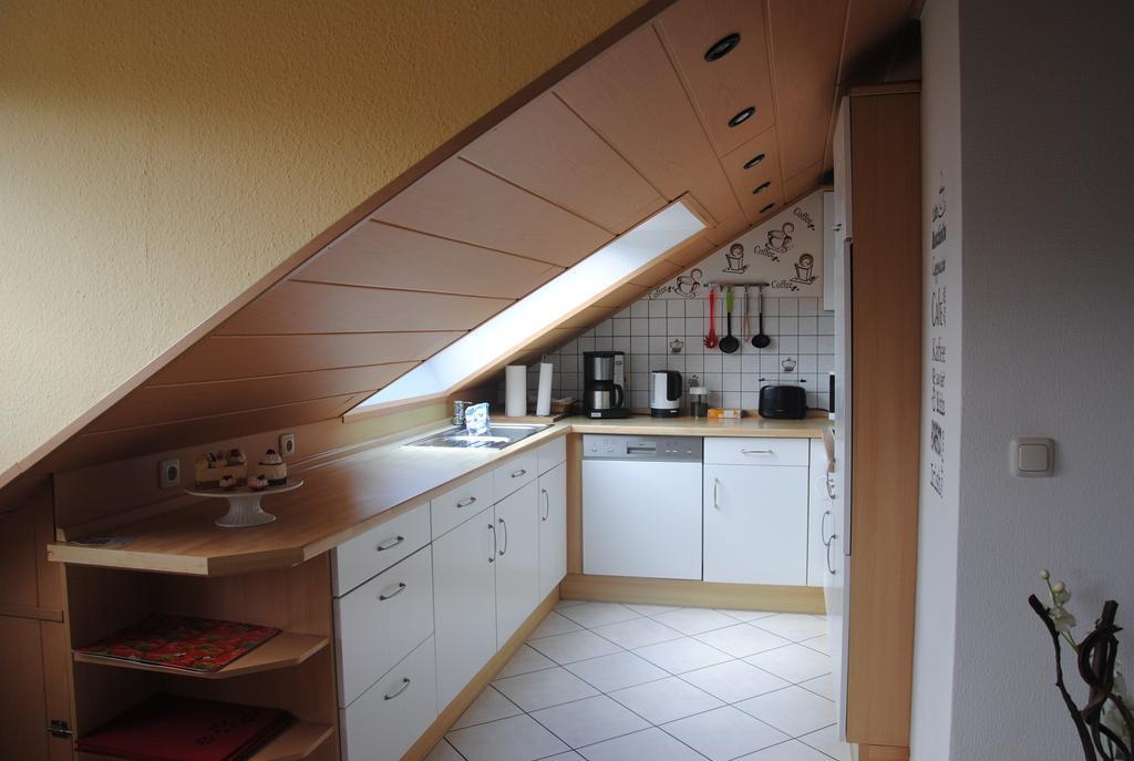 Ferienwohnung Rosengarten Osburg Exterior foto